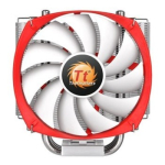 Thermaltake NiC L32 Procesorius Au&scaron;intuvas 14 cm Aliuminis, Raudona, Balta