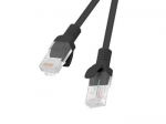 LANBERG patchcord cat.5e 1.5m black 10-pack