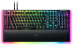 Razer Mechanical Gaming Keyboard BlackWidow V4 Pro Gaming Keyboard 5052 Aluminum Alloy Top Case; 5 dedicated macros keys; 3 dedicated macro side buttons; 2-side underglow on main chassis with 3-side underglow on wrist-rest; Up to 8,000 Hz polling rat ...
