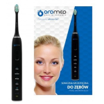 Oromed ORO-BRUSH BLACK elektrinis dantų &scaron;epetėlis Suaugusiems &bdquo;Sonic&ldquo; dantų &scaron;epetėlis Juoda