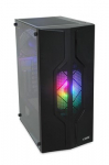 iBox CETUS 908 &bdquo;Midi Tower&ldquo; Juoda