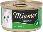 MIAMOR Pastete Pheasant - &scaron;lapias kačių maistas - 85g