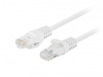 LANBERG Patchcord Cat.6 UTP 0.25m white 10-pack