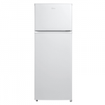 Midea Refrigerator | MDRT294FGE01 | Energy efficiency class E | Free standing | Double Door | Height 143 cm | Fridge net capacity 163 L | Freezer net capacity 41 L | 40 dB | White