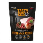 BIOFEED Tasty Dogs Life Duck - drėgnas ėdalas &scaron;unims - 150g