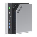 Mini PC - GMKtec EVO-X2 Ryzen AI Max+ 395, 128GB RAM, 2TB SSD, Win 11 Pro, Juoda/Sidabrinė