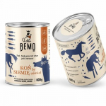 BEMO Koń by siemię uśmiał Mono - drėgnas ėdalas &scaron;unims - 800g