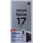 SALE OUT. Xiaomi Redmi Note 17 5G (Celestial Purple) 7.0" OLED 1080x2396/2.3GHz,128GB,6GB RAM/Android 16,WiFi,BT,5G,MZB0PTZEU | SALE OUT. | Xiaomi Redmi Note 17 5G | Celestial Purple | 6.99 " | AMOLED | 2396 x 1080 pixels | Qualcomm | Snapdragon 4 Ge ...