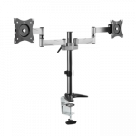 LOGILINK - Dual alumium monitor desk mount