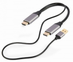 GEMBIRD Active 4K HDMI male to DisplayPort male adapter cable 2m black