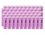 GREEN CELL 50x Battery cells 18650 Li-Ion INR1865026E 3.6V 2600mAh