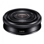 Sony E 20mm F2.8 (Black) | (SEL20F28)