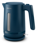 Philips | Kettle | HD9411/70 3000 series | Electric | 2200 W | 1.7 L | Plastic | 360&deg; rotational base | Blue