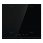 Gorenje Hob | GI6401BCE | Induction | Number of burners/cooking zones 4 | Touch control | Timer | Black