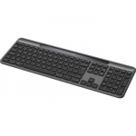 Logitech Signature Slim Solar+ wireless keyboard K980, Graphite (US)