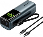 Vention Powerhive 27000 mAh 200 W i&scaron;orinis akumuliatorius + kabelis