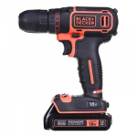 Black and Decker BDCDC18 grąžtas 650 RPM Juoda, Oranžinė