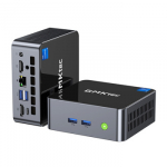 Mini PC - GMKtec M3 Intel i5-12450H 16GB RAM + 512GB SSD WIN 11 Pro, Juoda