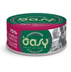 OASY More Love Chicken with lamb and broccoli - &scaron;lapias kačių maistas - 70g