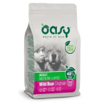 OASY One animal protein Medium and Large Wild boar Mono - sausas maistas &scaron;unims - 10kg