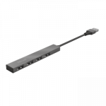 Trust Halyx Aluminium 4-Port Mini USB Hub