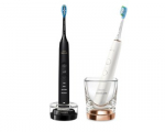 Philips hbrushes, 2-pack | HX9914/57 Sonicare DiamondClean 9000 | Rechargeable | For adults | Number of brush heads included 2 | Number of teeth brushing modes 4 | Black/White