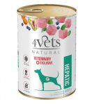 4VETS Natural Hepatic Dog - drėgnas ėdalas &scaron;unims - 400 g
