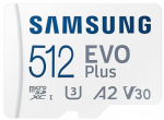 SAMSUNG microSD EVO PLUS 512GB 2024 incl. SD Adapter