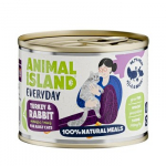 ANIMAL ISLAND Everyday Turkey and rabbit - &scaron;lapias kačių maistas - 200g