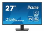 IIYAMA XU2792UHSU-B6 27inch IPS UHD LED 350cd/m2 4ms DP HDMI USB-Hub 3xOut v3.2 + 1xUSB-C Speakers (P)