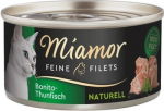 MIAMOR Feine Filets Naturell Bonito tuna - &scaron;lapias kačių maistas - 80g