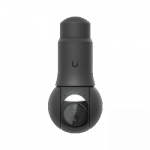 Ubiquiti UVC-G6-PTZ-B All-weather, 4K dual-lens camera with 10x hybrid zoom, 1/1.8" 8MP image sensor, Multi-TOPS AI Engine, and ultra-low latency pan-tilt-zoom control for motion tracking