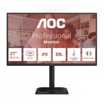 LCD Monitor|AOC|27 "|1920 x 1080 pixels|Full HD|Native aspect ratio 16:9|LED|Flat|27E4U