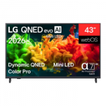 LG 43QNED8EB3F 43 colių LG QNED evo AI Mini-LED QNED8E 4K i&scaron;manusis televizorius (2026)