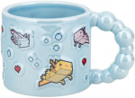 Minecraft - Axolotl Bubble Shaped Mug puodelis | 400 ml