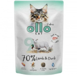 OLLO Cat No. 9 Lamb and duck - &scaron;lapias kačių maistas - 85g