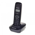 Panasonic KX-TG1611 telefonas DECT telefonas Juoda Skambintojo ID