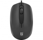 Alpha MB-507 black wired optical mouse