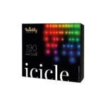 Twinkly Icicle Smart LED Lights 190 RGB (Multicolor), 5m, Transparent wire Twinkly | Icicle Smart LED Lights 190, 5m, Transparent wire Twinkly | RGB &ndash; 16M+ colors