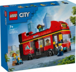 LEGO CITY 60407 Raudonas dviauk&scaron;tis apžvalginis autobusas