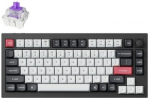 Keychron Q1 HE RGB Aluminum - US Layout - Hot-Swappable Gateron 2.0 Magnetic Nebula Switch Carbon Black Wireless Keyboard