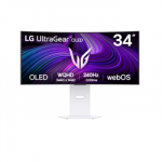 LG 34GX90SA | 34" | OLED | 21:9 | 240Hz | 1 ms | 3440 x 1440 pixels | 250 cd/m&sup2; | HDMIx2 | White
