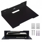 Sieninė lentynėlė &bdquo;Maclean&ldquo; dekoderio laikymui, vienguba, maks. 5 kg, plieninė, MC-122