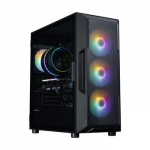 PC case I3 NEO V2 Mid Tower RGB fan x4 black