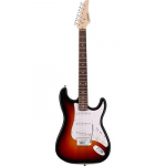 Arrow Tonecaster ST 111 Tobacco Burst Rosewood/White - elektrinė gitara