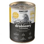 UNISZKI UNIsmak Mono Poultry - drėgnas ėdalas &scaron;unims - 400g
