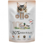 OLLO Cat No. 10 Rabbit and duck - &scaron;lapias kačių maistas - 85g