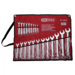 Kombinuotų raktų komplektas 6-32mm 21vnt. su dėklu, KS Tools