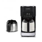 Caso | Coffee Maker with Two Insulated Jugs | Taste and Style Duo Thermo | Drip | 800 W | Black/Stainless Steel
