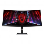 Xiaomi G34WQi (C34WQBA-RGGL) 180Hz lenktas LED GAMING monitorius su VA ir AMD FreeSync Premium technologijomis | 34 colių | 3440x1440, 21:9, 110ppi | Reakcijos laikas: 1ms (MPRT) | Peržiūros kampas: 178&deg;/​178&deg; | Jungtys: HDMI, DisplayPort, 3.5mm | Ti ...
